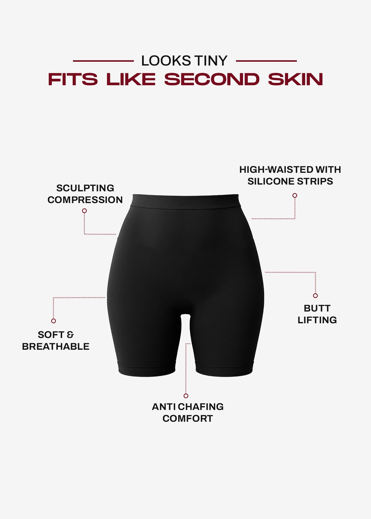 Intense High Waisted Shaper Shorts