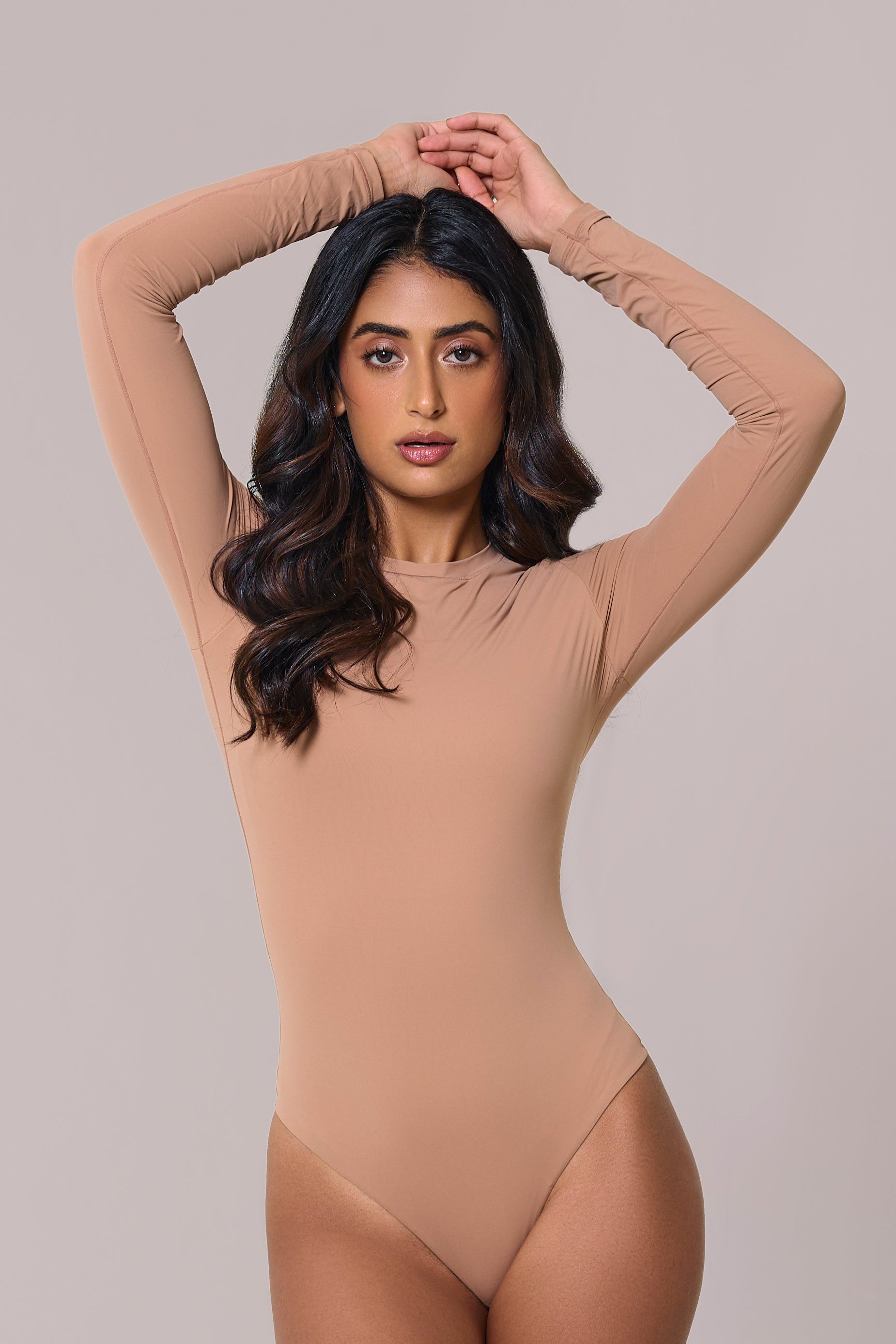 Full Sleeves Bare Bodysuit
