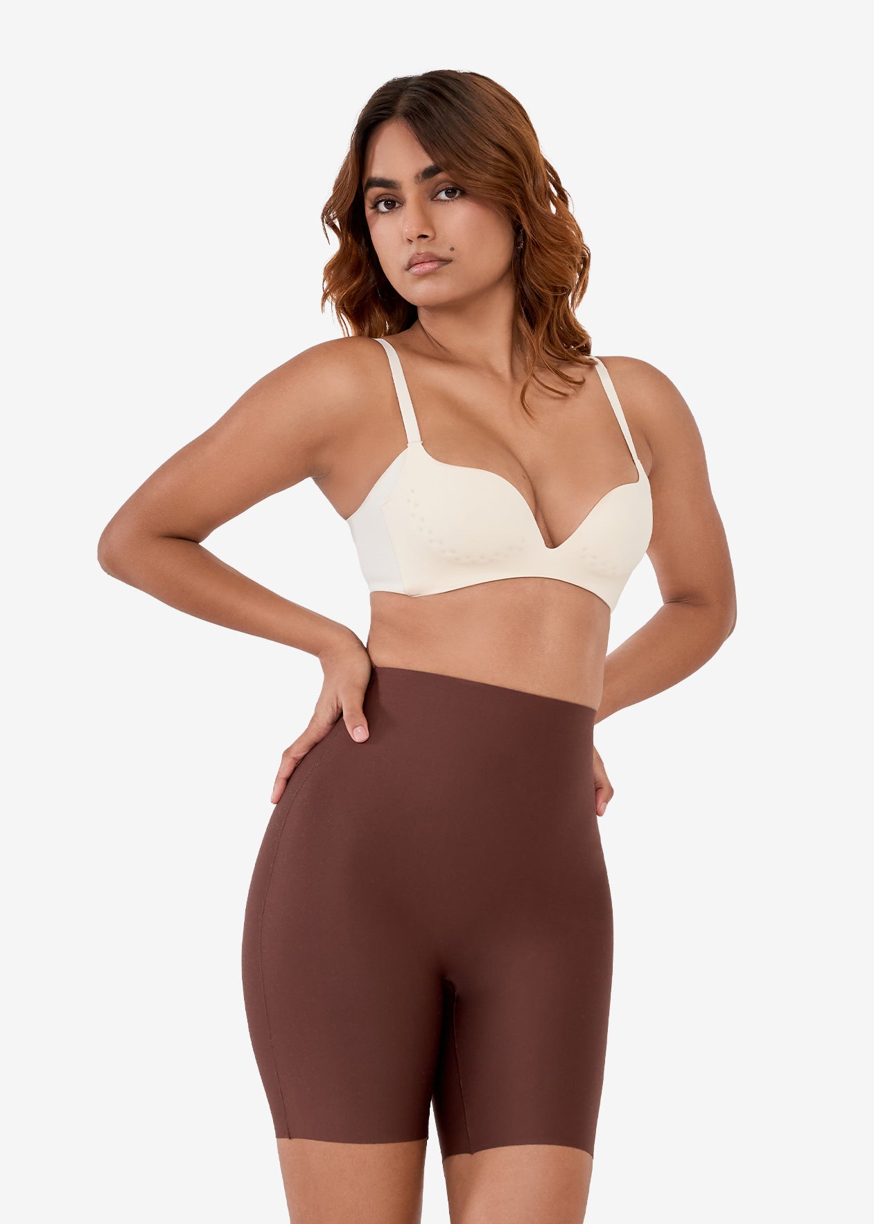 tummy tucker in brown color